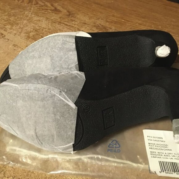 AVON CUSHION WALK HEELS CLASSIC PUMP BLACK SIZE 10 NEW - Picture 5 of 7